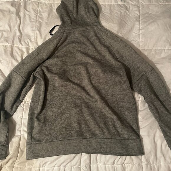 Gray Nike Zip Up Hoodie - Picture 2 of 5